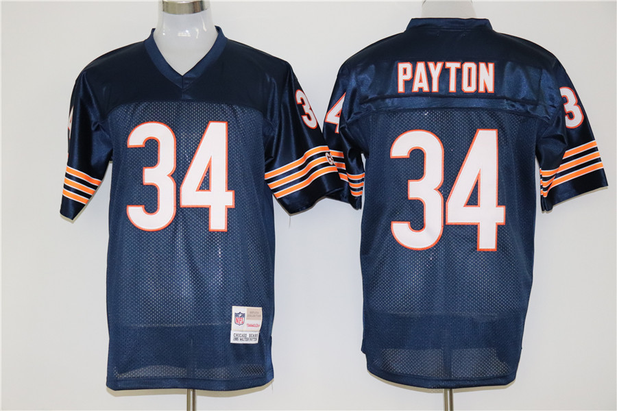 Men's Chicago Bears Walter Payton Mitchell & Ness Navy Legacy Jersey